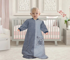 BLOOMSTAR Sleep Sack two-way zipper closeup for easy diaper changes