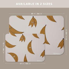 Blooom eco-friendly placemat with a formaldehyde-free, BPA-free and phthalate-free surface.
