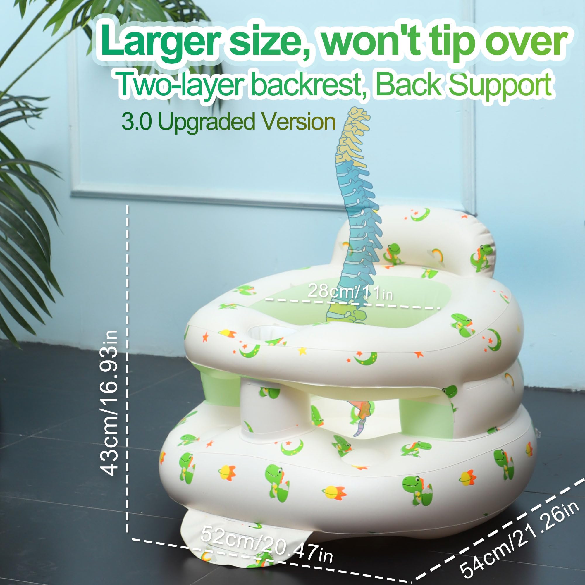 Blorybim durable PVC material with safety certification for peace of mind.