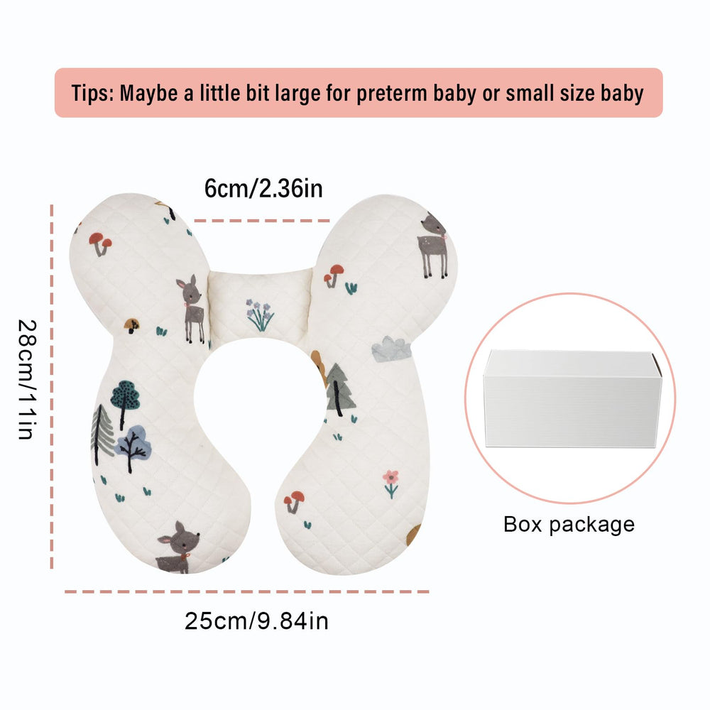 Blublu Park compact travel size 11x9.84 inches ideal for car seats.