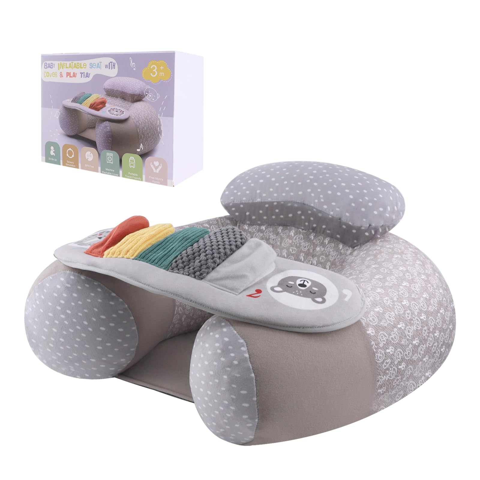 Blublu Park activity chair suits feeding, play, and storytelling moments.