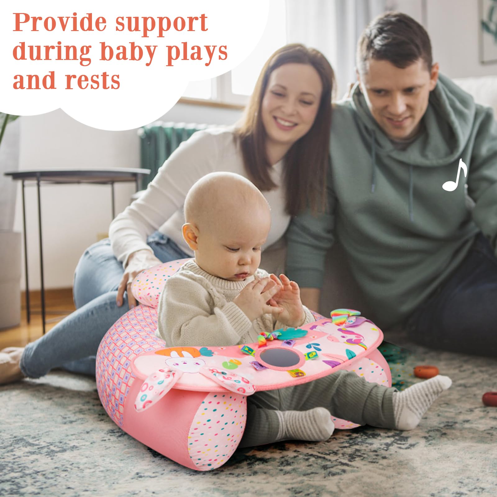 Blublu Park Sit Me Up Design is easy to install and inflate.