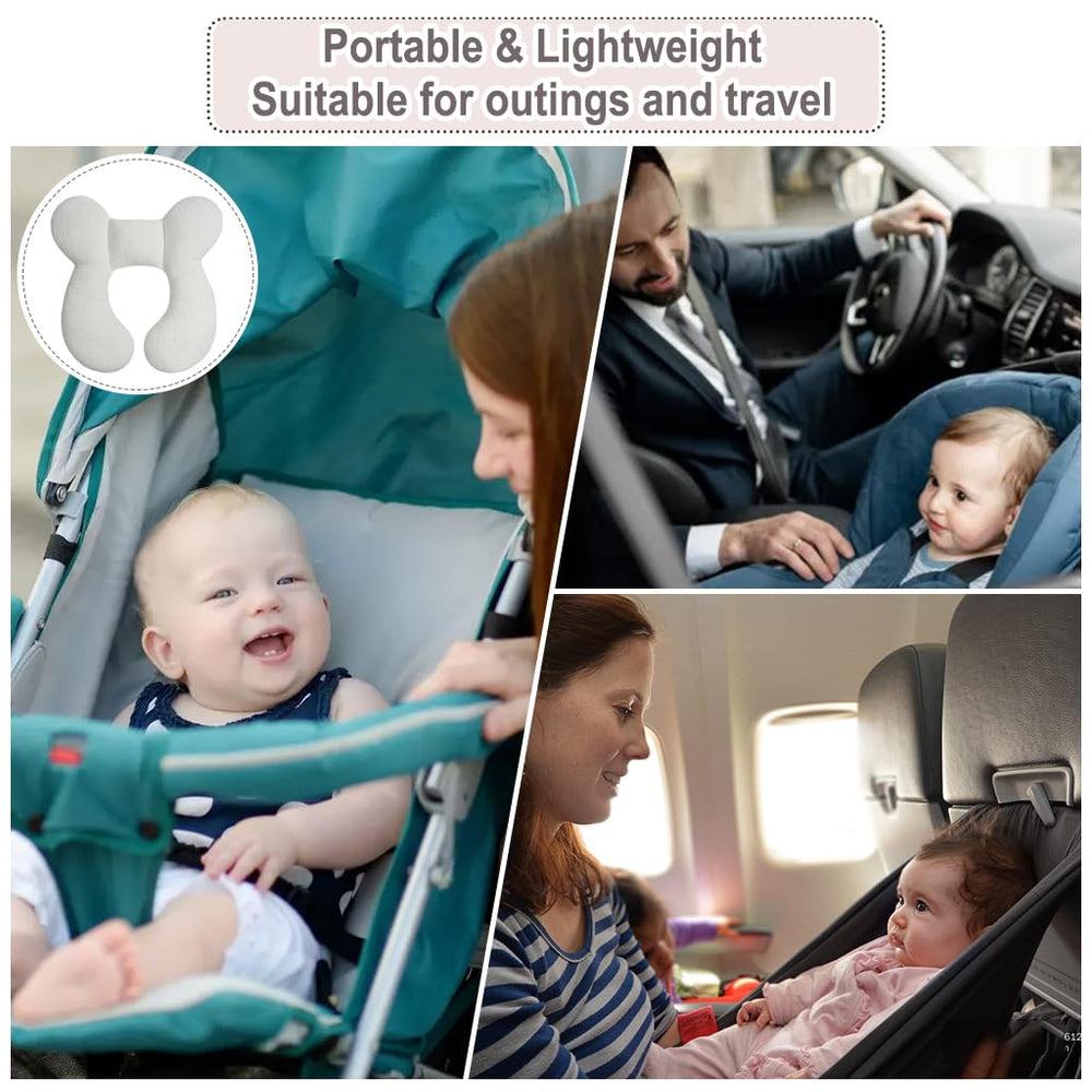 Blublu Park newborn car seat pillow makes a thoughtful baby gift