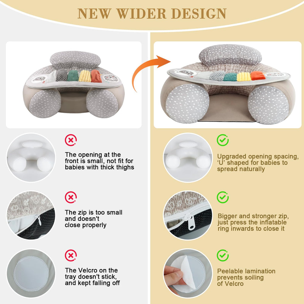 Blublu Park soft crystal cover feels gentle on baby's skin