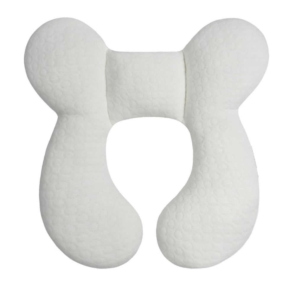 Blublu Park upgraded head support pillow in car seat for gentle neck stabilization
