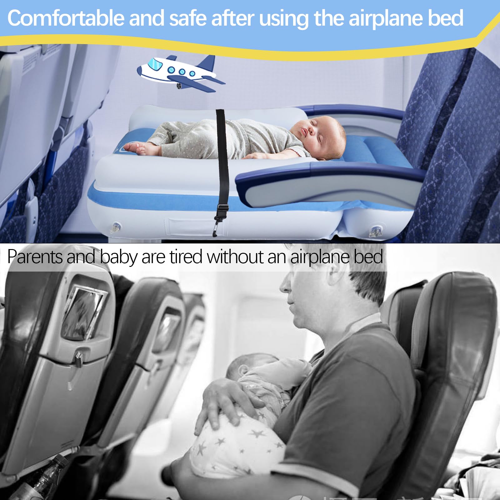 BlubluPark toddler bed pump highlights quick inflation for busy travel days.