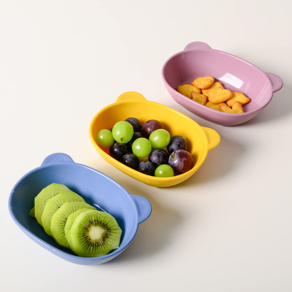 BLUE GINKGO pink silicone plate, dishwasher-safe convenience