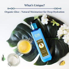 Blue Nectar Baby Lotion with herbs and oils softening delicate baby skin
