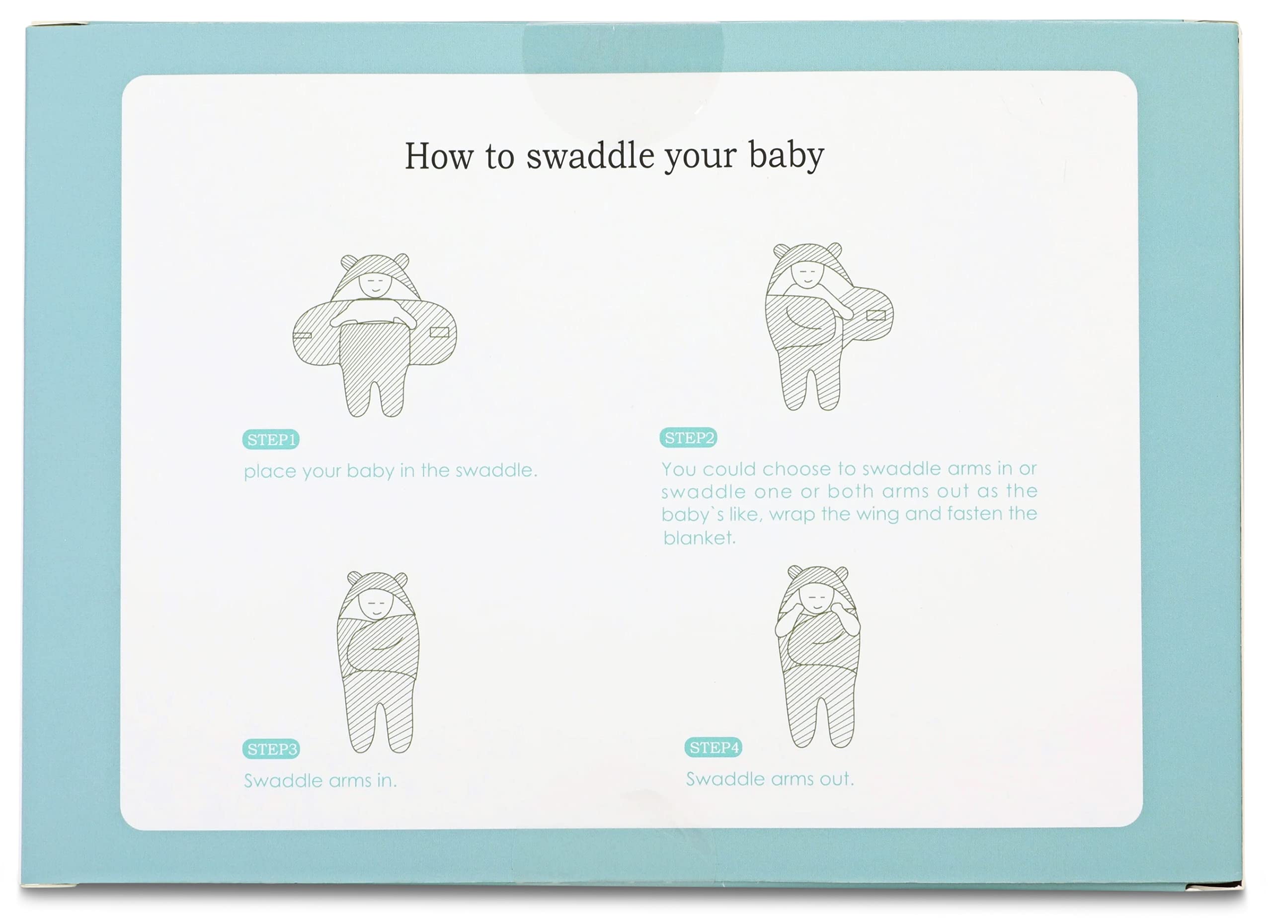 BlueMello swaddle blanket listed on newborn registry.