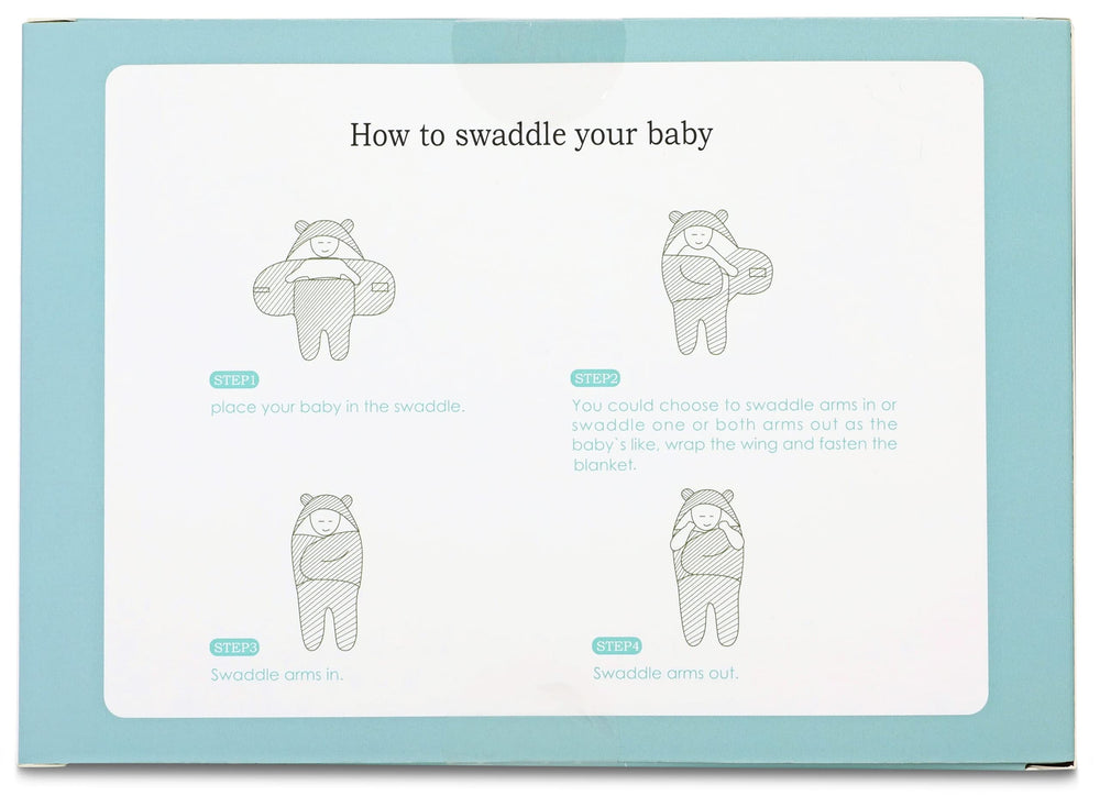 BlueMello swaddle blanket listed on newborn registry.