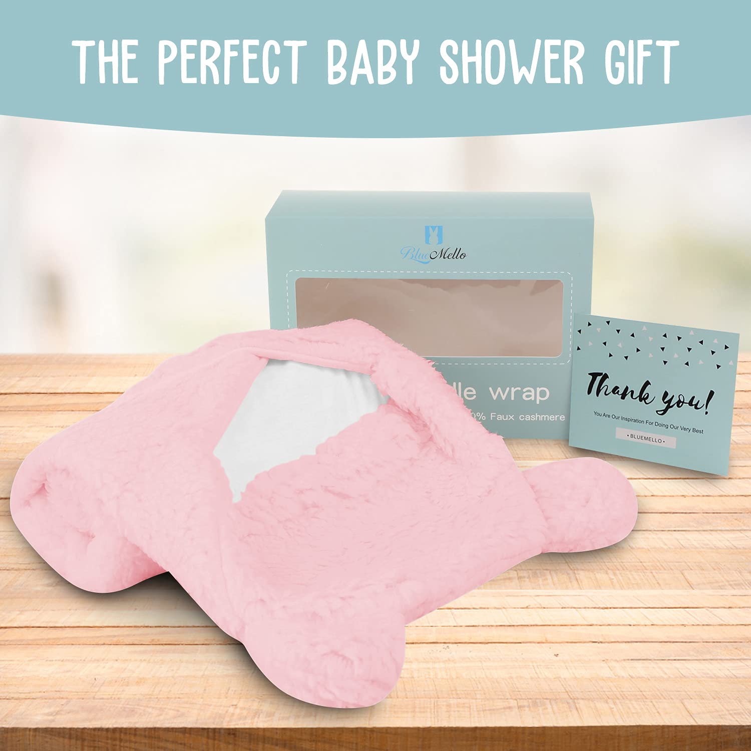 BlueMello gentle-on-skin faux cashmere for sensitive skin comfort
