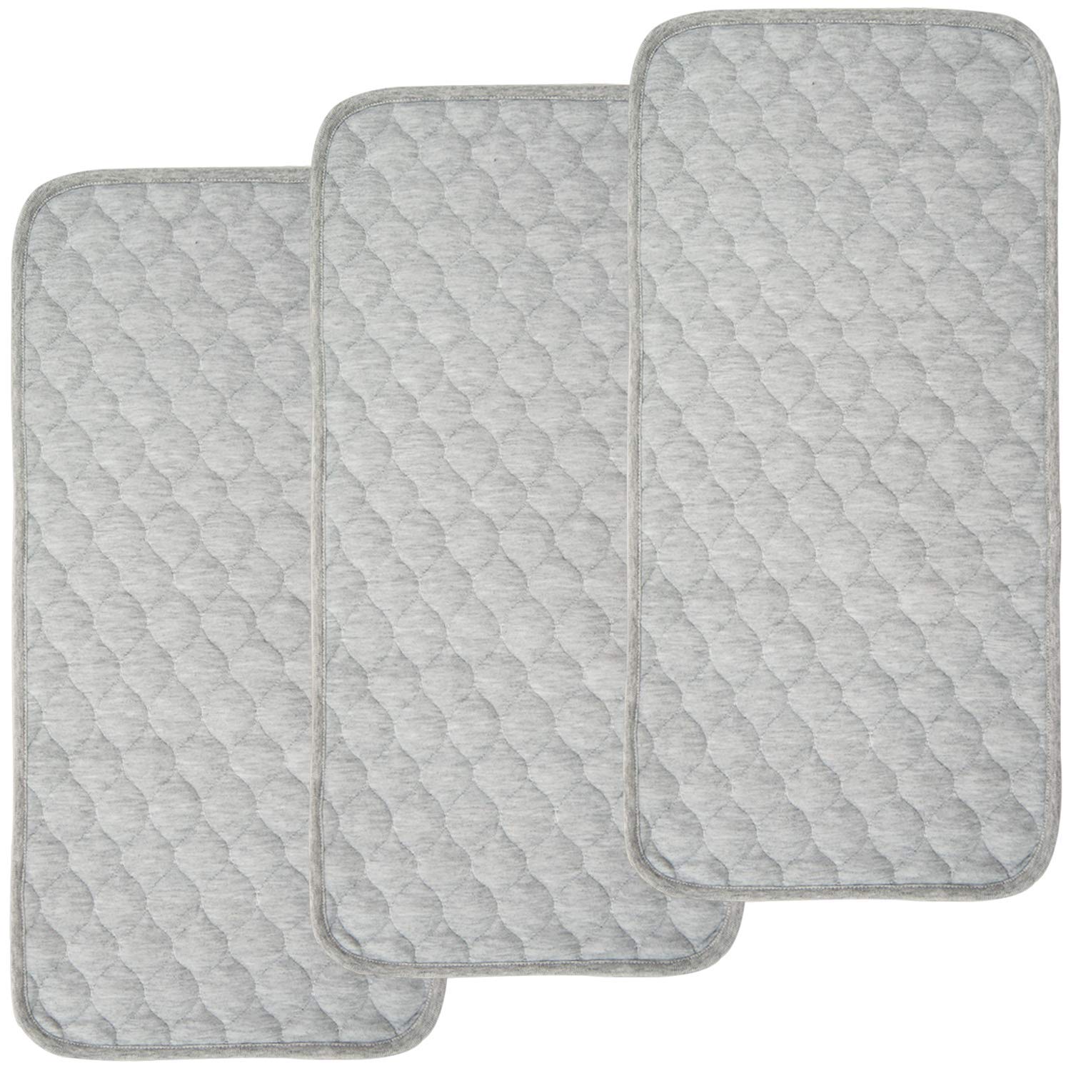 BlueSnail quilted liner pack-shot shows 3-count set for mess-free diaper changes