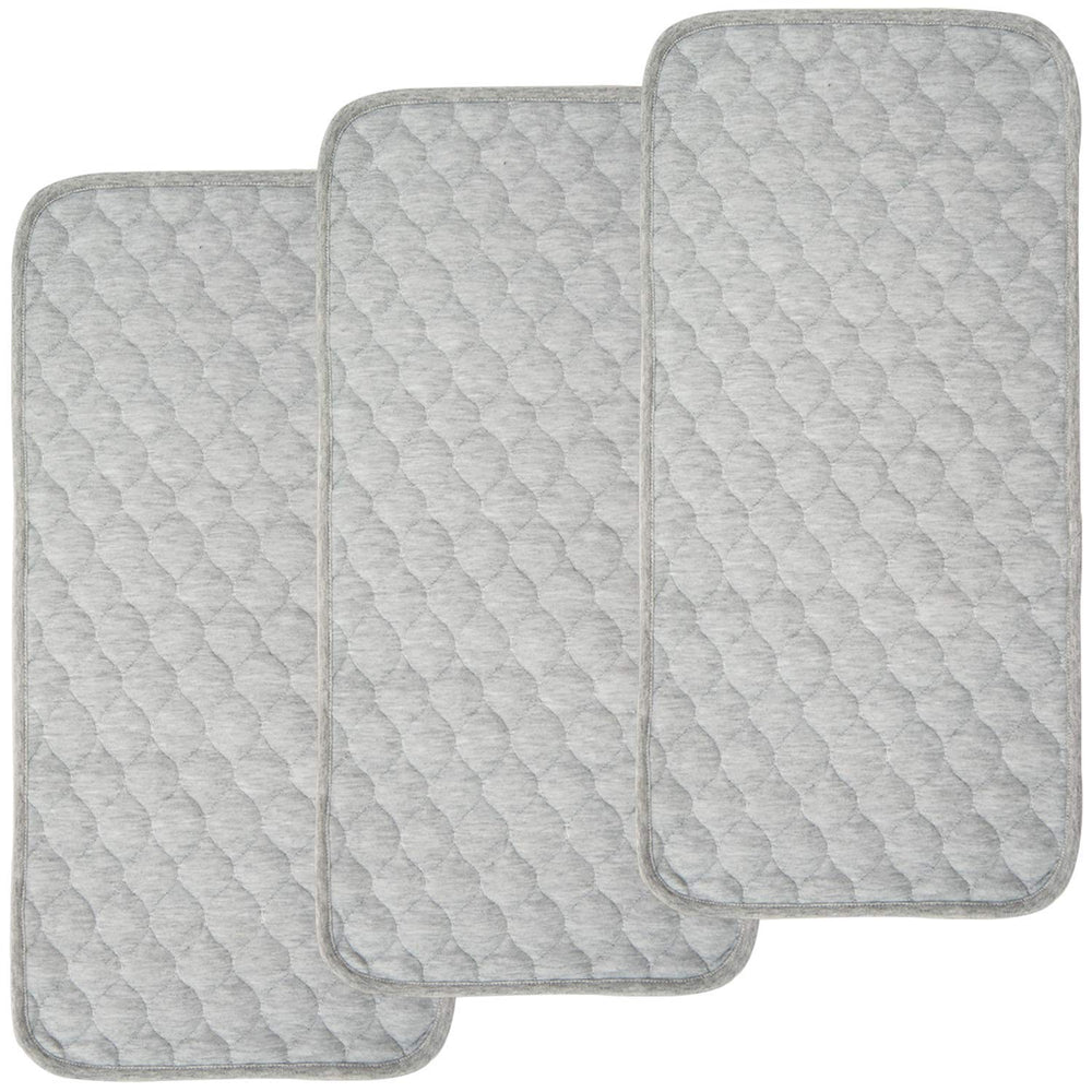 BlueSnail quilted liner pack-shot shows 3-count set for mess-free diaper changes