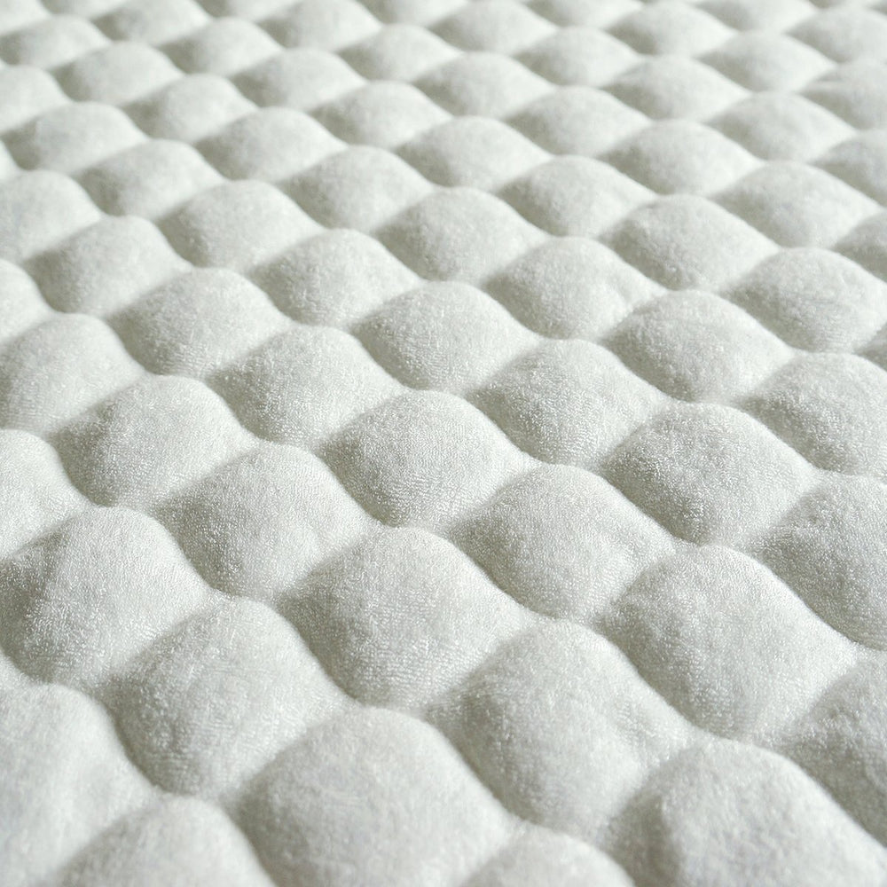 BlueSnail Quilted Thicker Waterproof Changing Pad Liner Snow White keeps diaper changes tidy and protected.