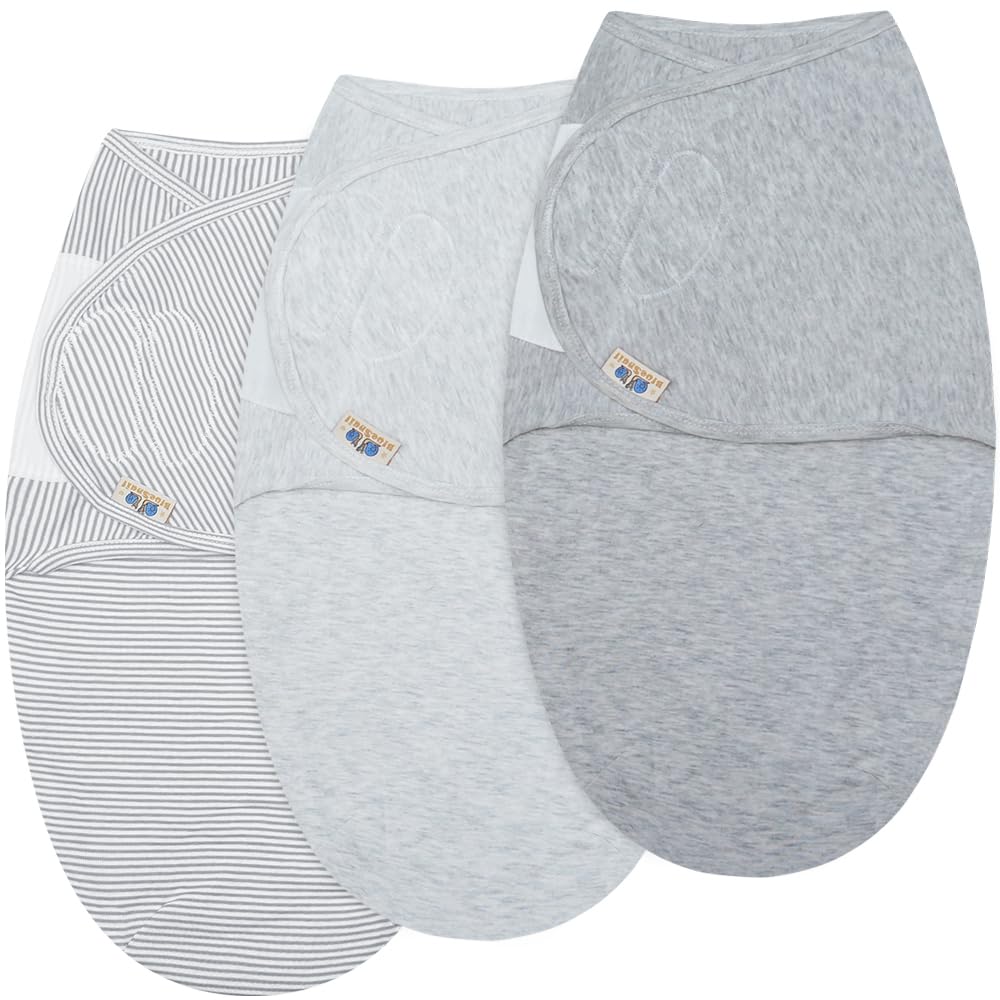 BlueSnail Ultra Soft Newborn Wrap close-up of breathable cotton fabric.