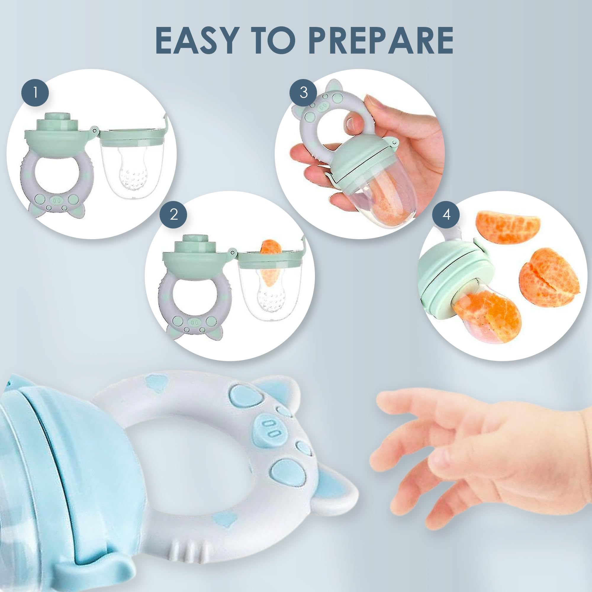 Bluet B easy-clean design for quick snack prep