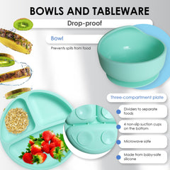 Bluet B baby spoons in silicone for gentle feeding.