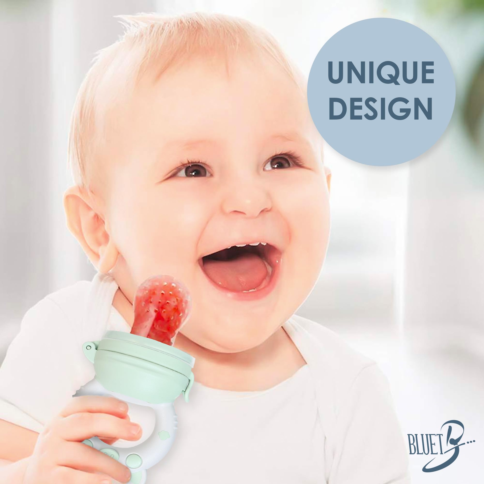 Bluet B two-pack set ideal for solids and teething relief