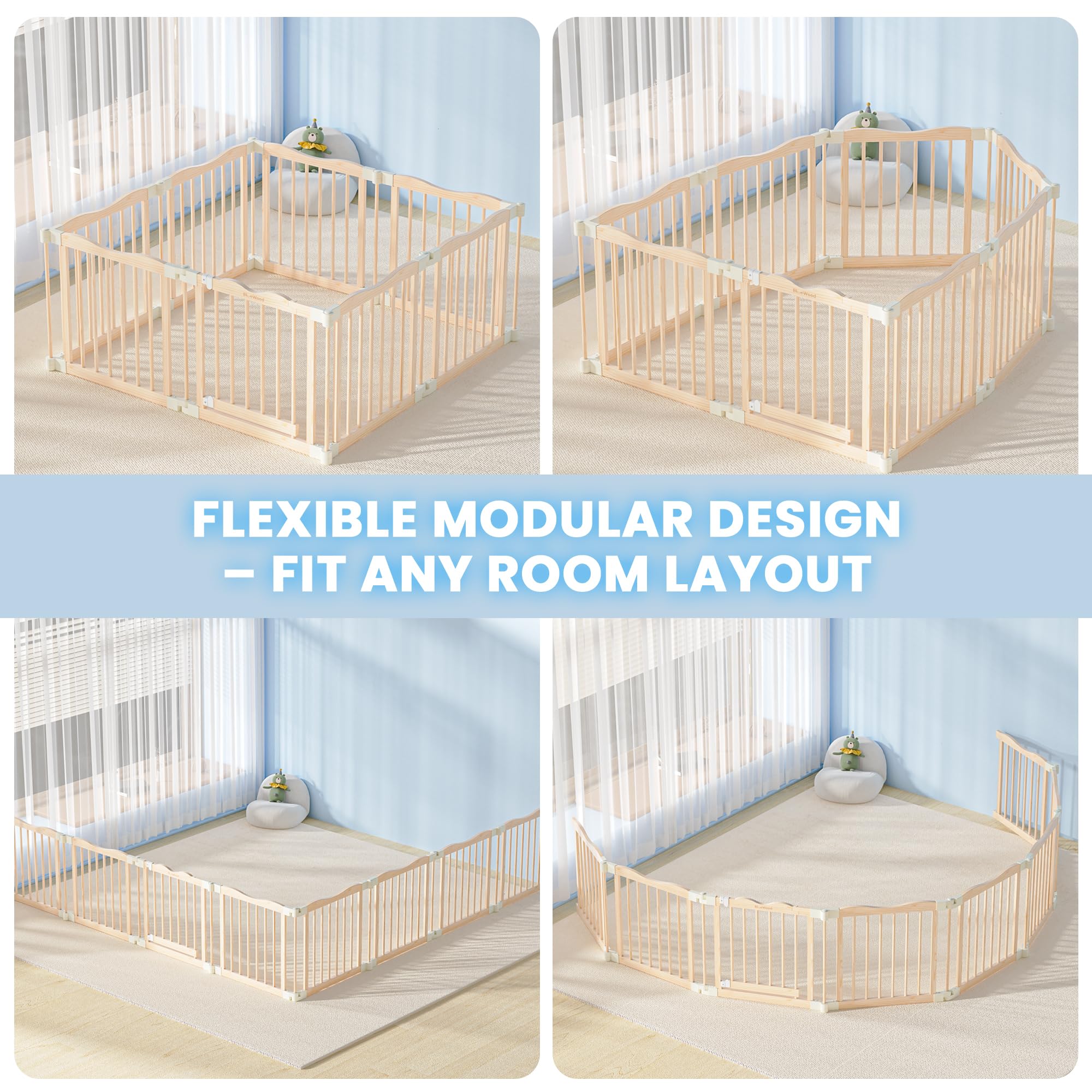BlueWood nature nest design adds warm, stylish touch to home decor.