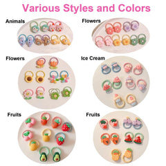 BlueZOO ice-cream themed ties add fun accents while securing lightweight braids all day