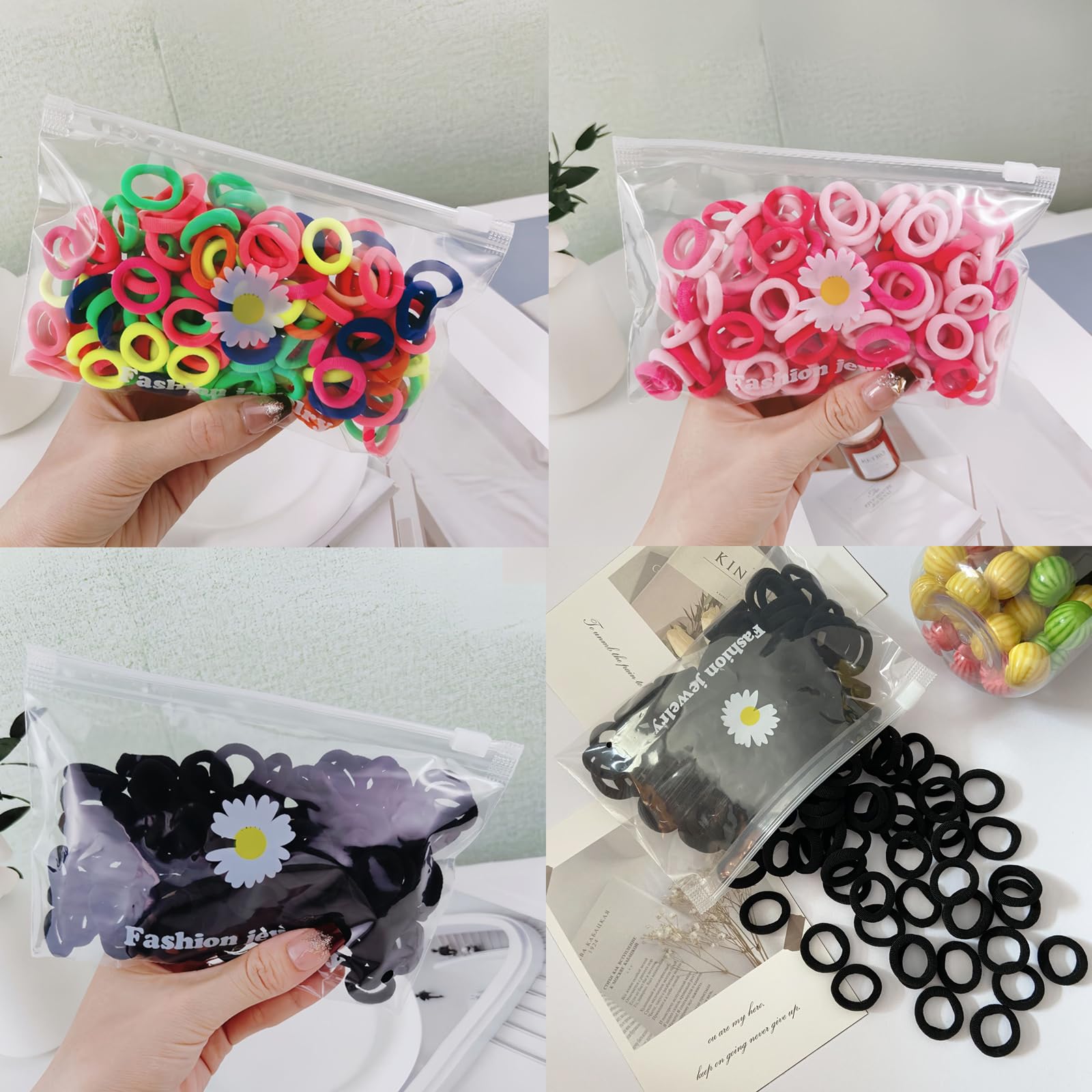BlueZOO organized packaging with clear bags for easy gifting or storage.