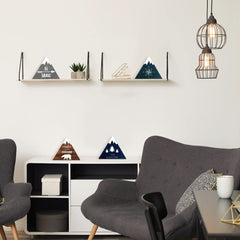 Blulu mountain forest sign decor brightens classrooms and living spaces