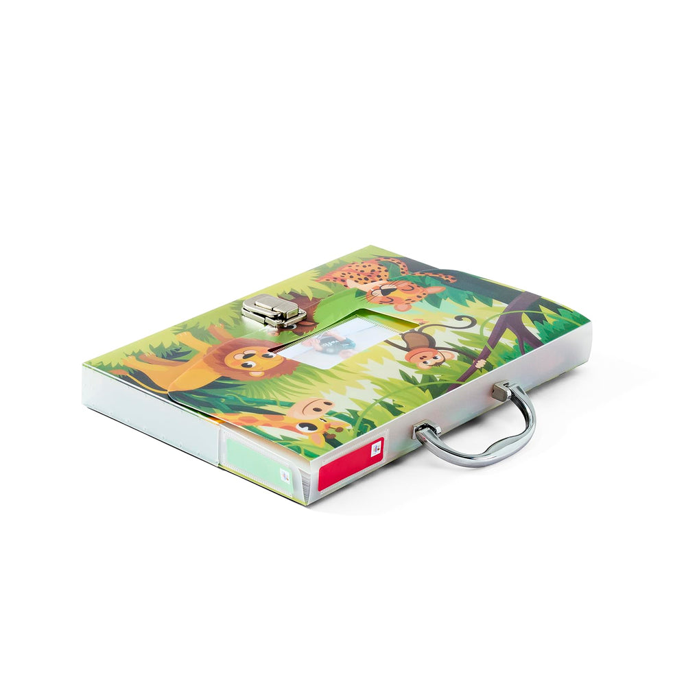BLUSHY BABY family tree insert helps preserve memories with photos.