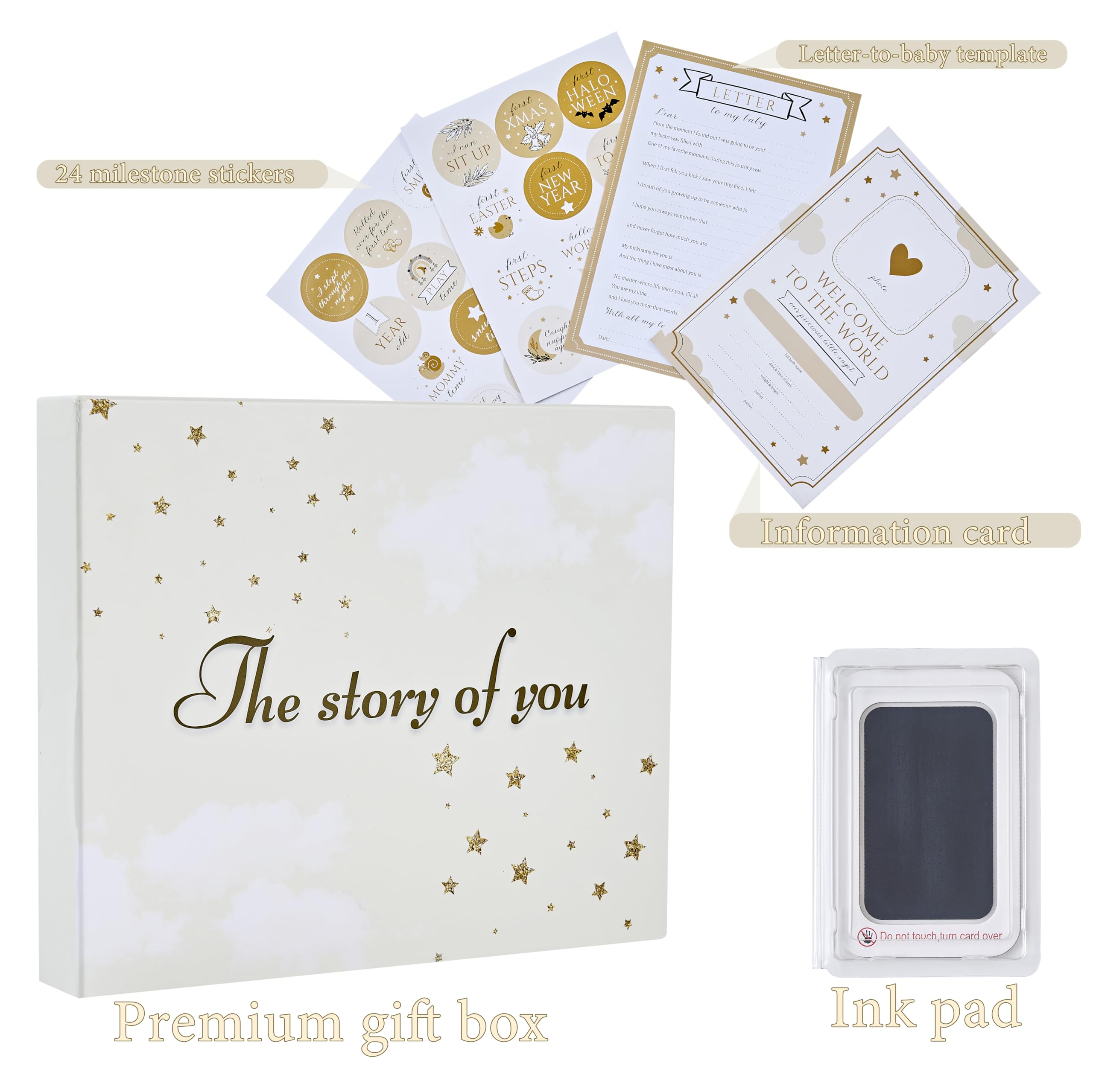 BLUSHY BABY book with Yo binding keeps pages flat for easier journaling.