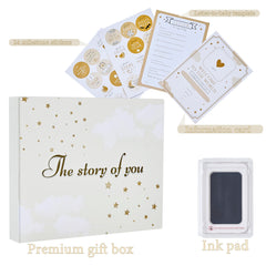 BLUSHY BABY book with Yo binding keeps pages flat for easier journaling.