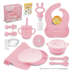 Bluubi suction plate with lid promotes self-feeding and reduces spills