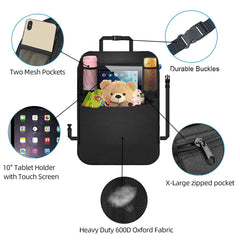 BLYPHOO bottom zip pocket stores chargers and small items neatly.