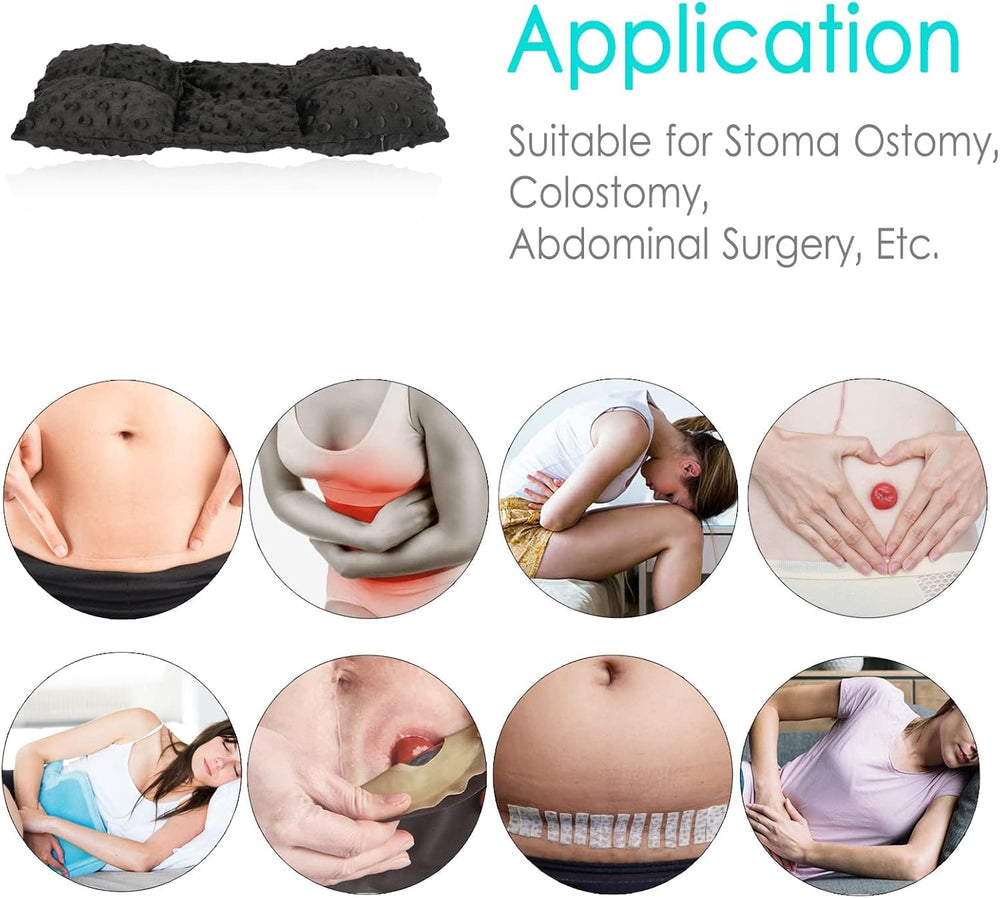 BNRendles minky dot ostomy pillow compact design for everyday use.