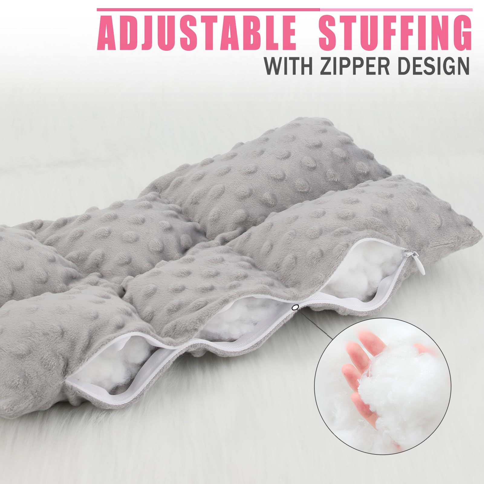 BNRendles Ostomy Seatbelt Pillow prevents belt pressure from squeezing the bag