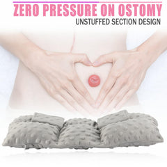 BNRendles Stoma shield pillow protects the ostomy pouch during travel