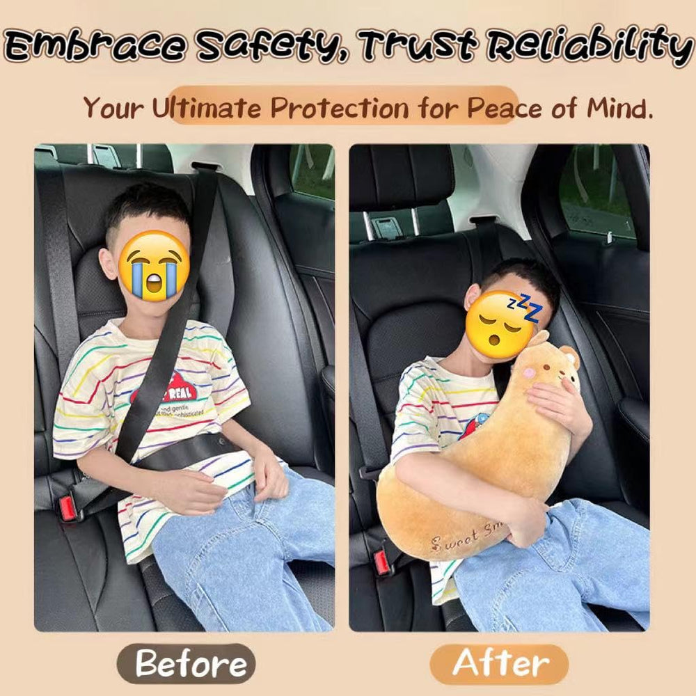 BNTR shoulder pad offers soft, breathable comfort during journeys