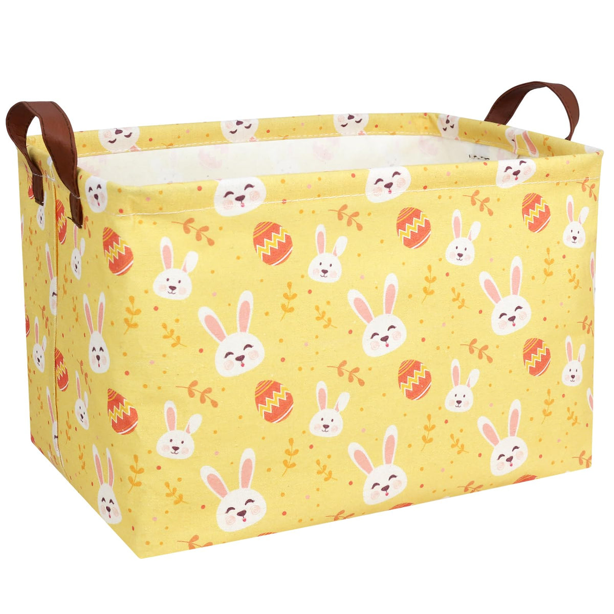 BOAMAU Easter basket rectangle front view ideal for easy egg hunts