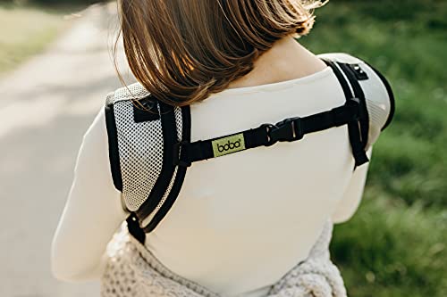 Boba Air ready for hiking and travel with toddlers.