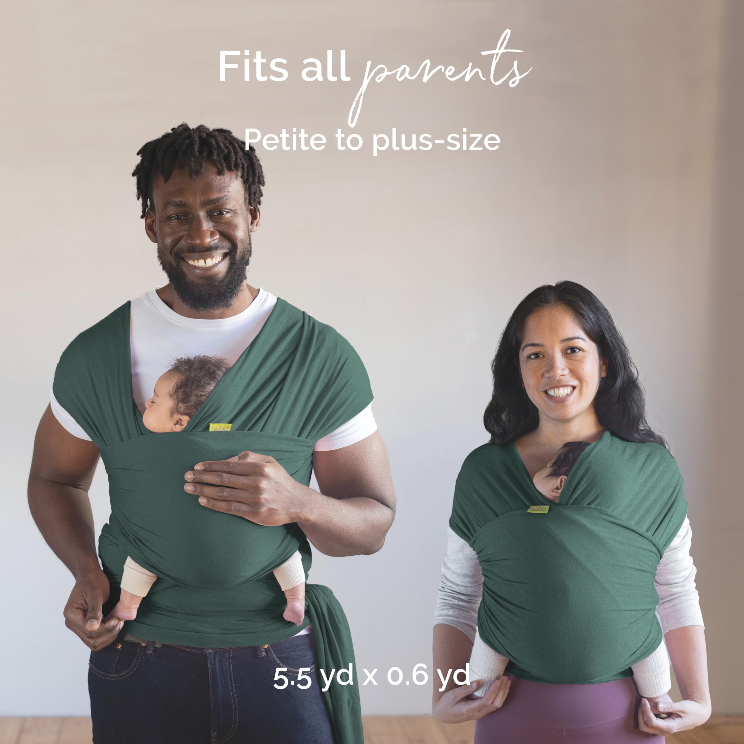Boba Baby Wrap bamboo-viscose blend is soft and breathable