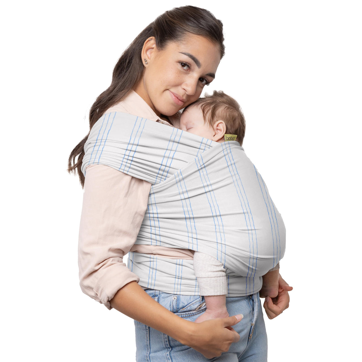 Boba Baby Wrap Carrier close-up showing soft fabric for daily comfort