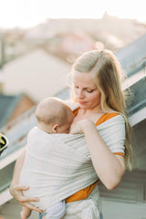 Boba Baby Wrap Carrier reveals four-way stretch fabric for flexible wear