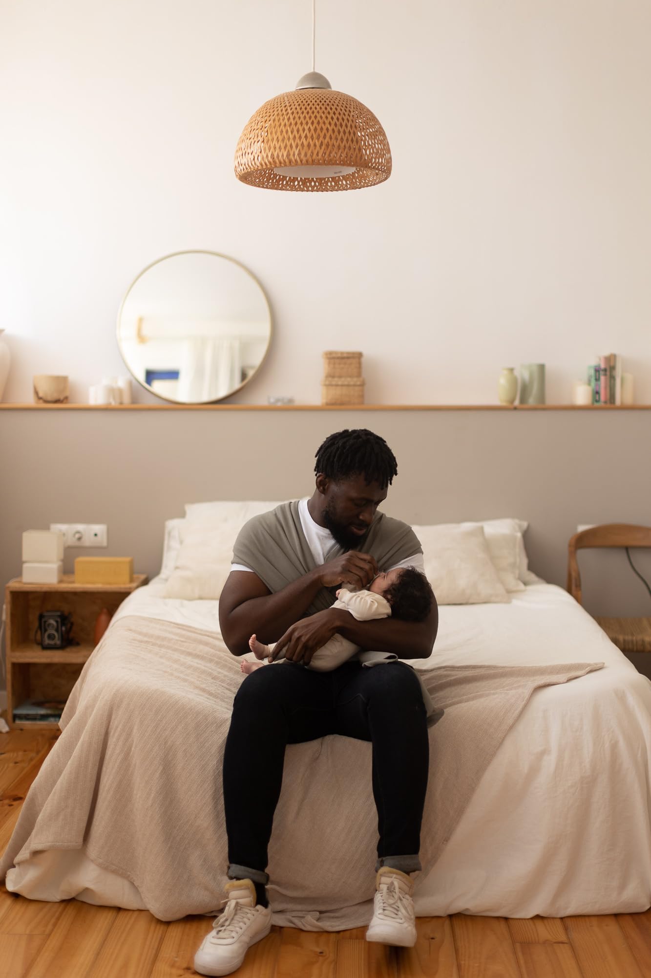 Boba Baby Wrap Grey is ideal for daily use and softness.