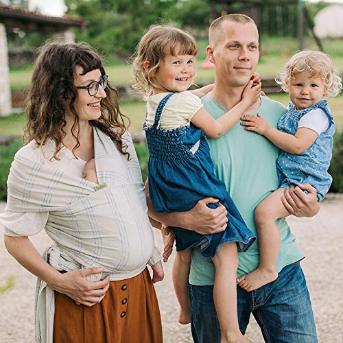Boba Baby Wrap Carrier supports hands-free use during daily tasks