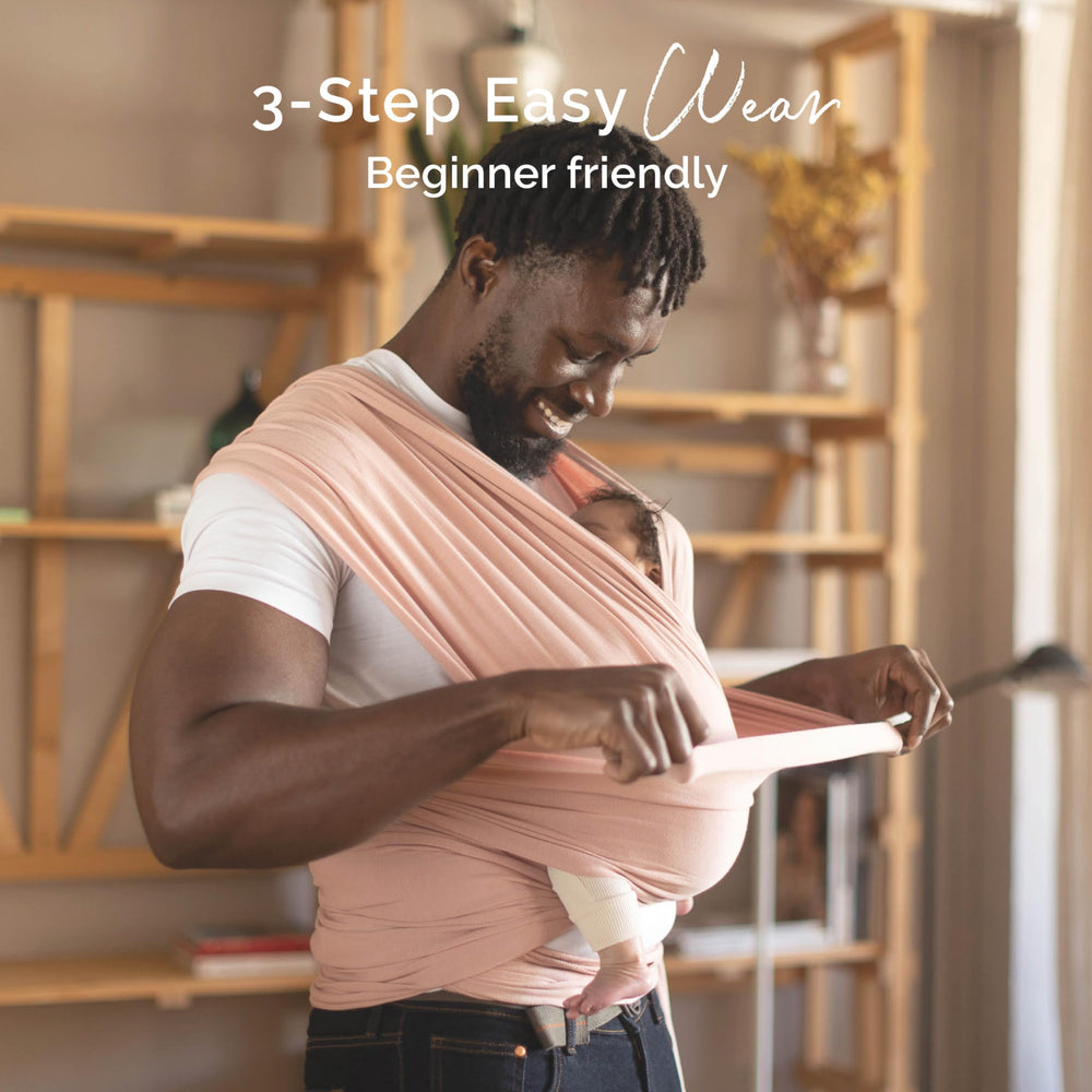 Boba Baby Wrap Original calm bonding during fussy periods.