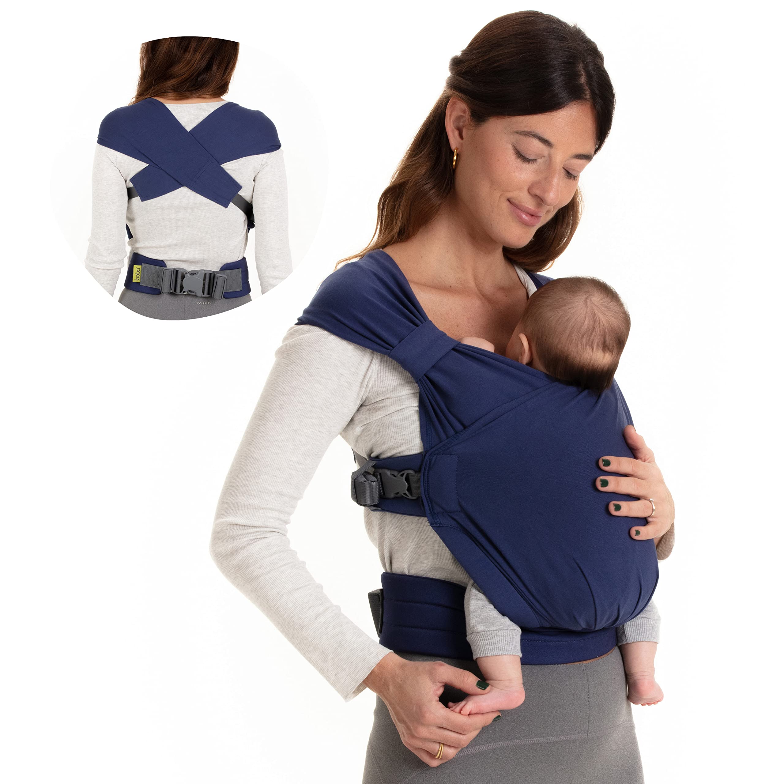 Boba Bliss carrier in use for close everyday wear