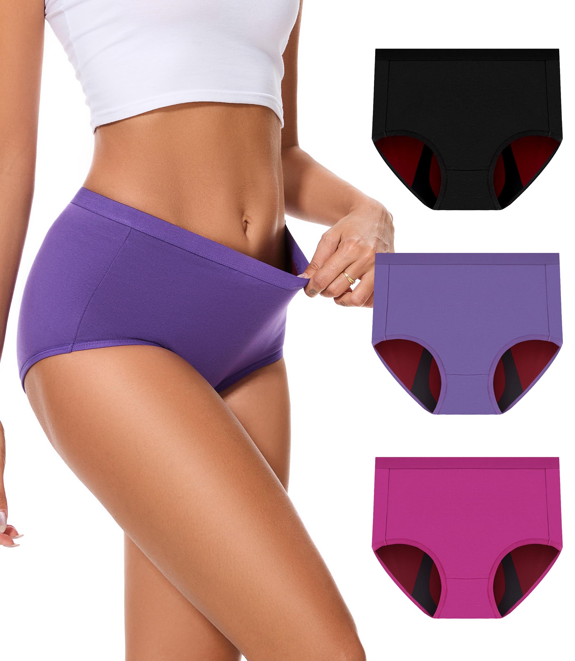 Bobelle Wear 100ml absorbent underwear designed for heavy flow protection.
