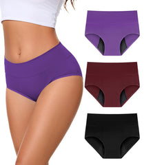 Bobelle Wear incontinence underwear front view shows sleek, high waist for secure coverage