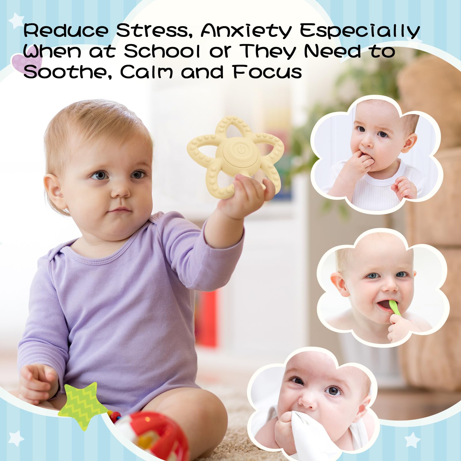 Boboka calming vibration demonstration shows relaxing sensory stimulation for kids.
