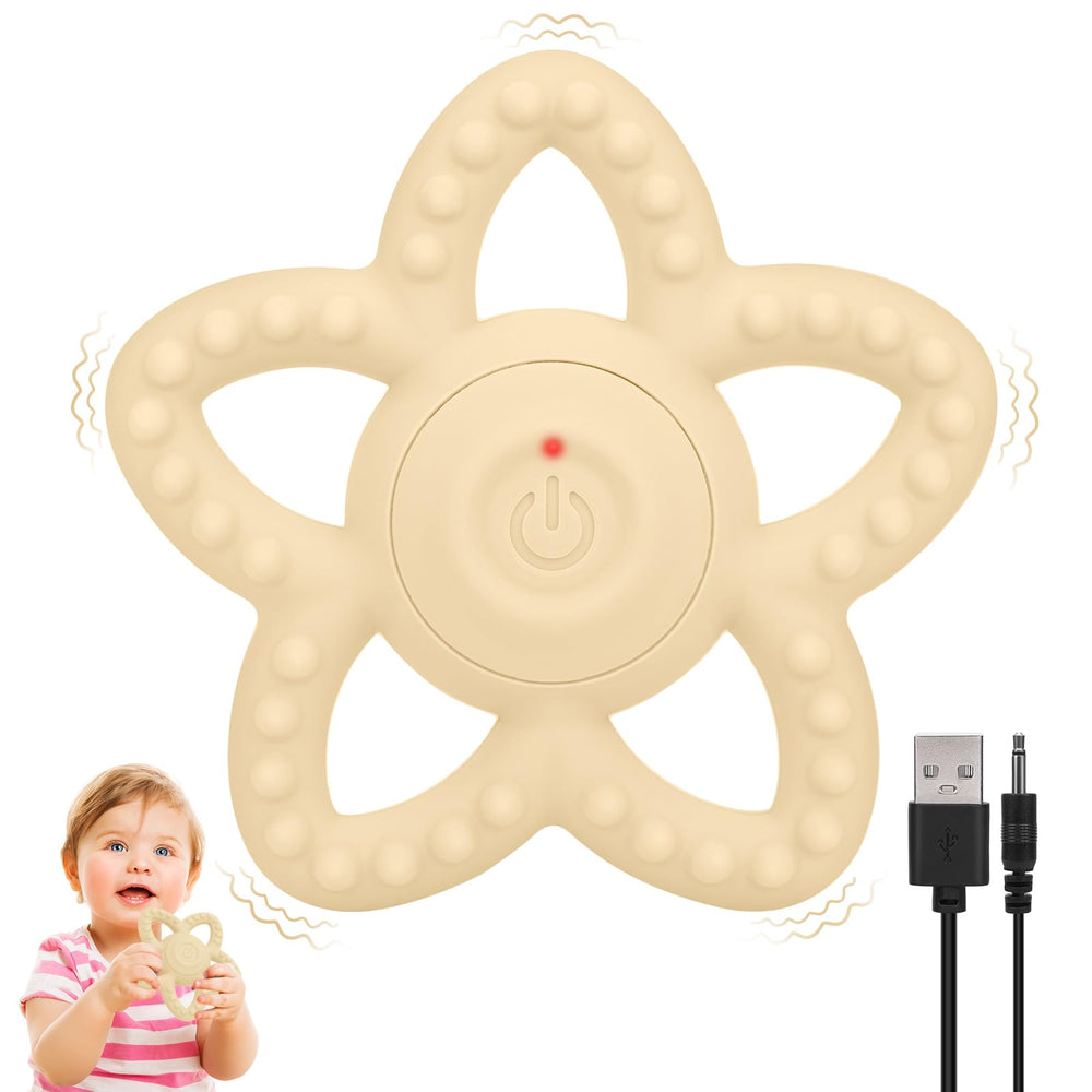 Boboka vibrating sensory chew toy pink for soothing gums and calming focus.