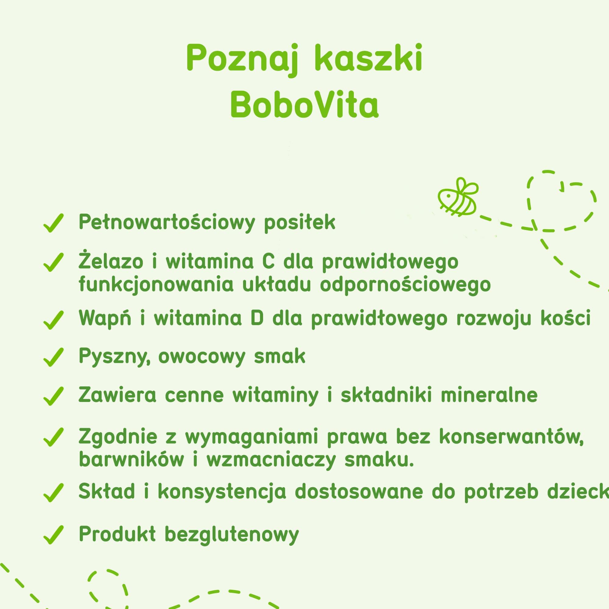 Close-up of Bobovita ingredients label highlighting vitamins and minerals for growth.