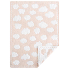 BOBOYOYO plush blanket with elephant pattern provides cozy newborn wrap for crib